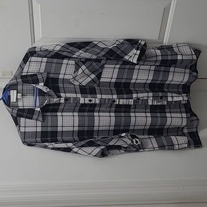 AVA ViV Black and White Women  Shirt Size X it's mark X   loose fit